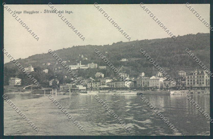 Verbania Stresa cartolina ZQ5409 – fronte
