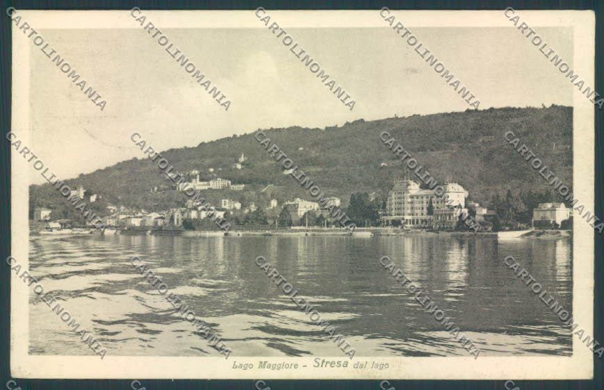 Verbania Stresa cartolina ZQ5415 – fronte
