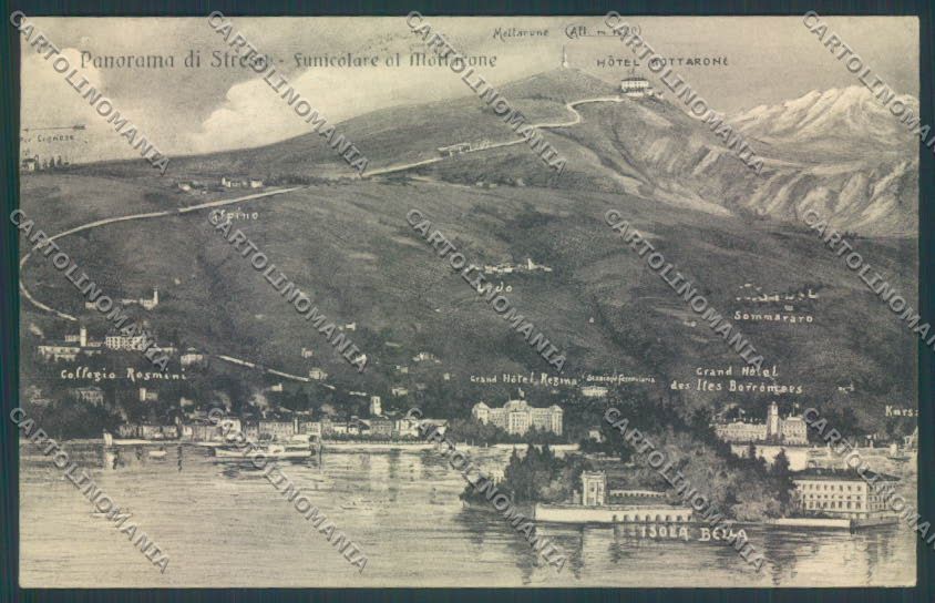 Verbania Stresa cartolina ZQ5416 – fronte