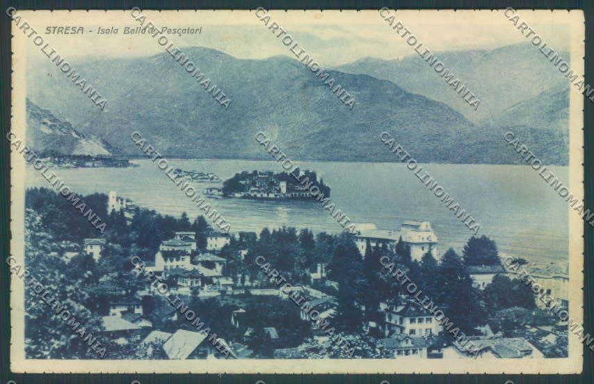Verbania Stresa cartolina ZQ5417 – fronte