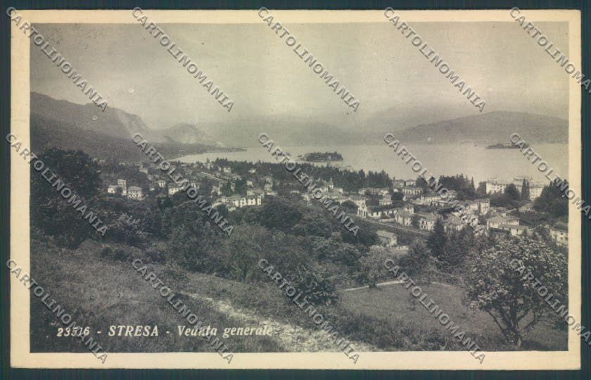 Verbania Stresa cartolina ZQ5419 – fronte