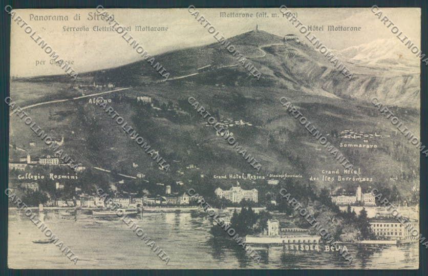 Verbania Stresa cartolina ZQ5422 – fronte