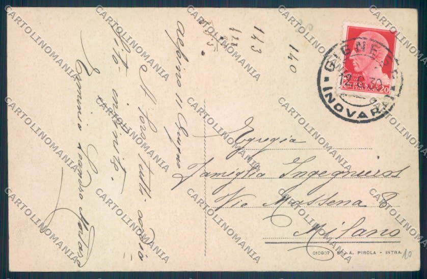 Verbania Stresa cartolina ZQ5422 – retro