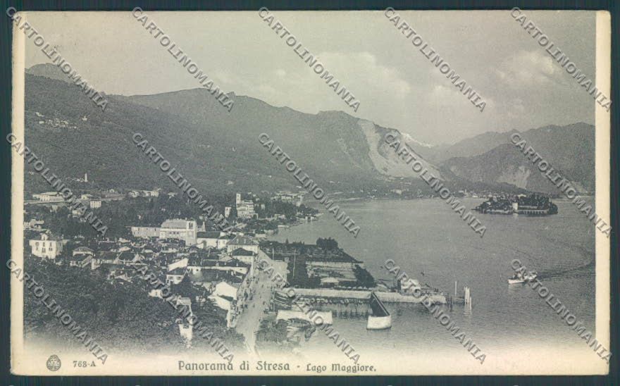 Verbania Stresa cartolina ZQ5427 – fronte