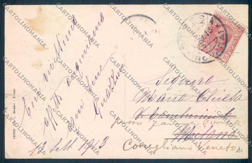 Verbania Stresa cartolina ZQ5429 – retro