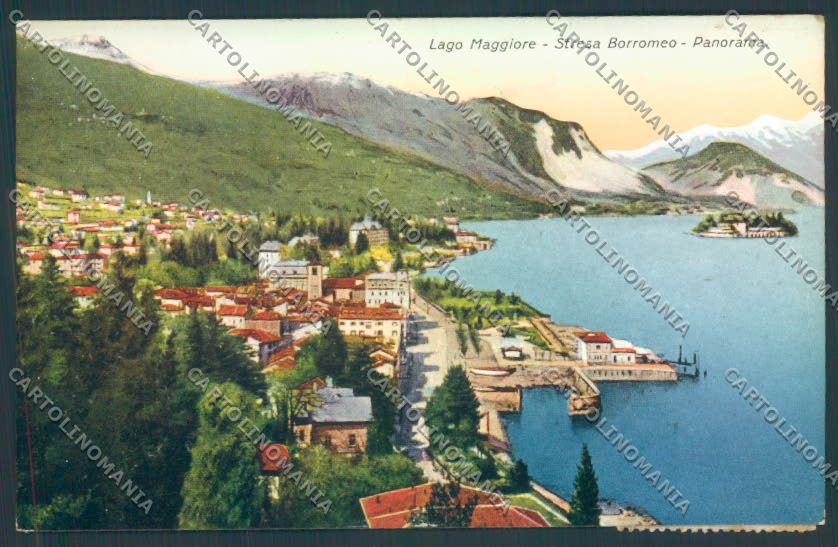 Verbania Stresa cartolina ZQ5432 – fronte