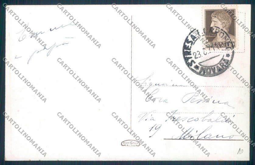 Verbania Stresa Battello cartolina ZQ5433 – retro