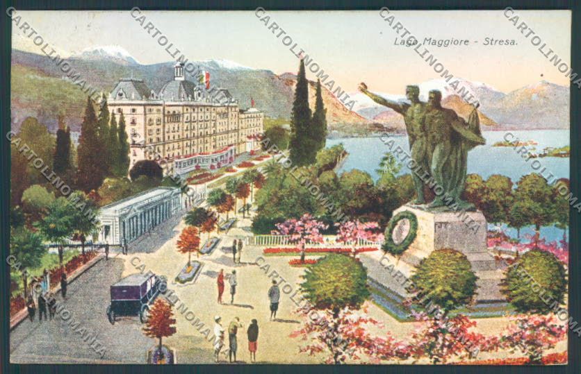 Verbania Stresa cartolina ZQ5437 – fronte