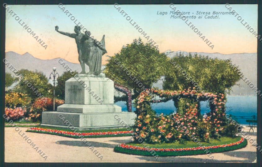 Verbania Stresa cartolina ZQ5439 – fronte