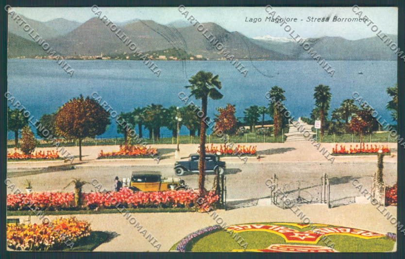 Verbania Stresa Automobile cartolina ZQ5440 – fronte