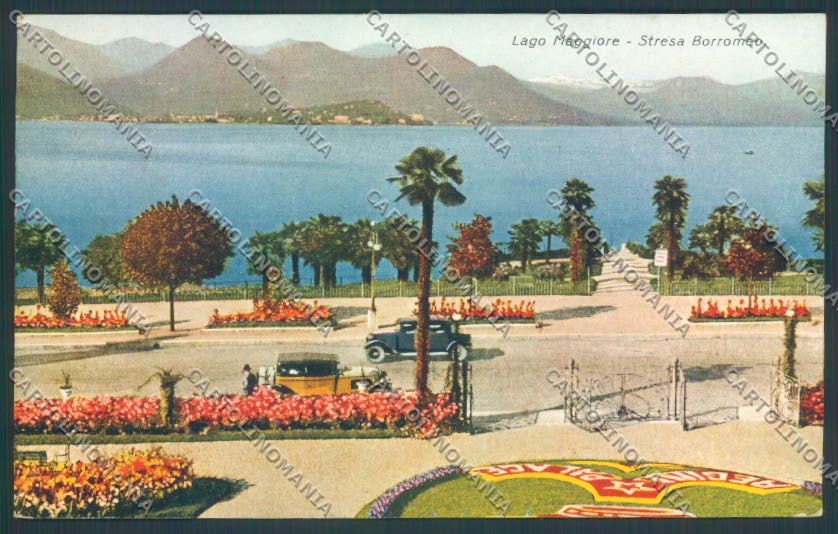 Verbania Stresa Automobile cartolina ZQ5441 – fronte