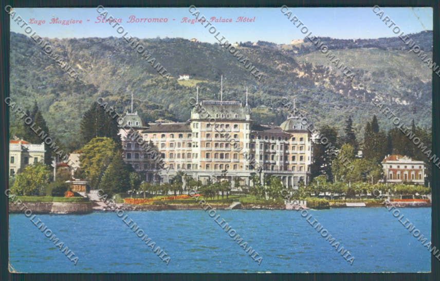 Verbania Stresa cartolina ZQ5446 – fronte