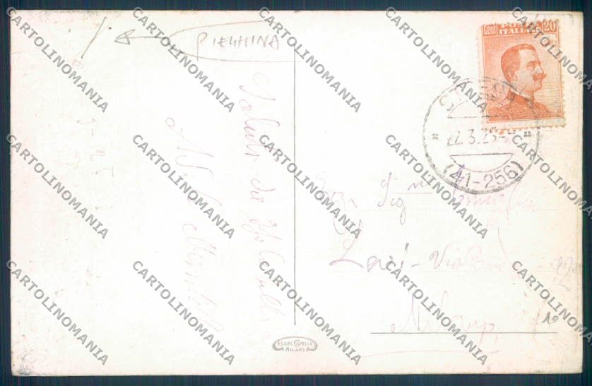 Verbania Stresa PIEGHINA cartolina ZQ5450 – retro