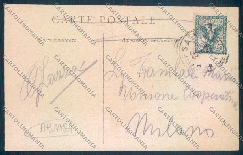 Verbania Stresa ABRASA cartolina ZQ5453 – retro