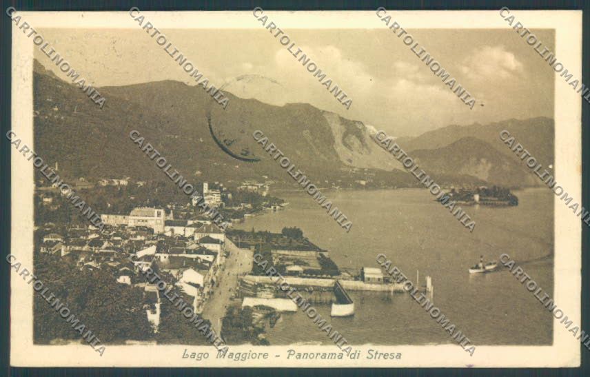 Verbania Stresa cartolina ZQ5457 – fronte
