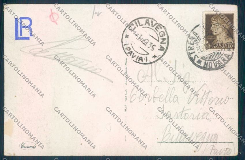 Verbania Stresa cartolina ZQ5462 – retro