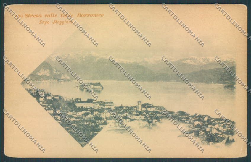 Verbania Stresa cartolina ZQ5467 – fronte