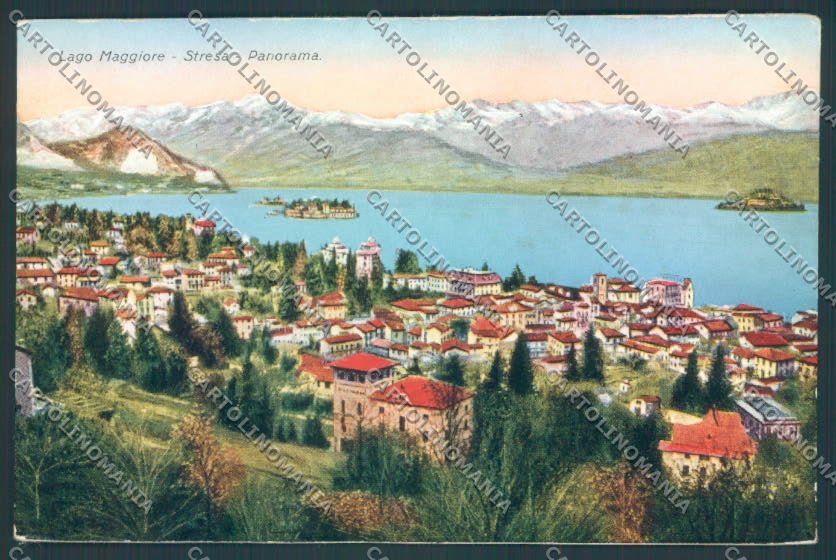 Verbania Stresa cartolina ZQ5469 – fronte