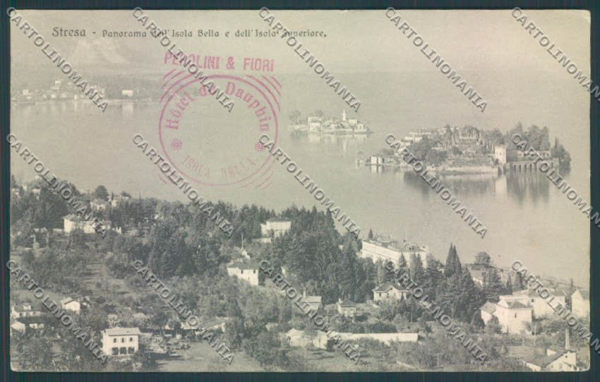 Verbania Stresa cartolina ZQ5472 – fronte
