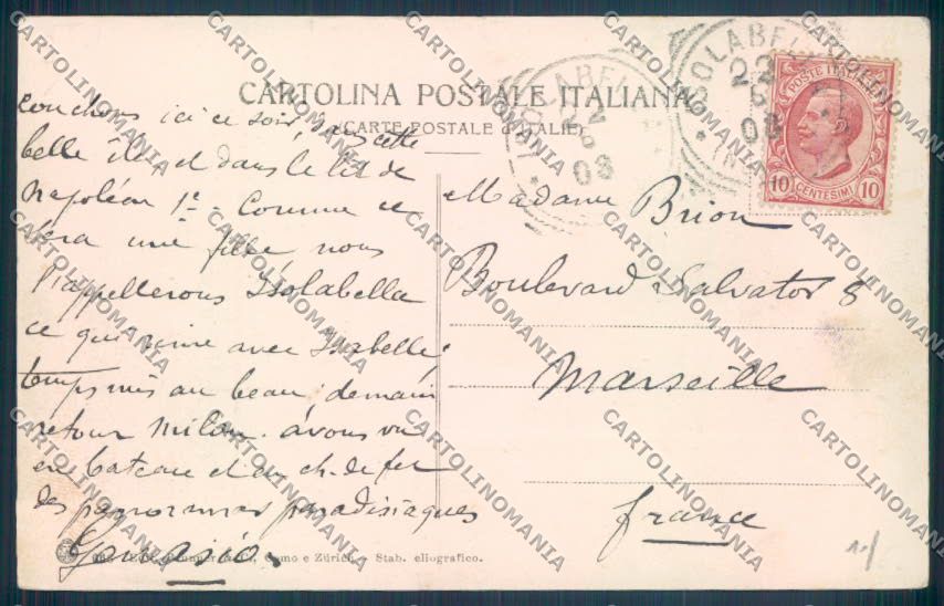Verbania Stresa cartolina ZQ5472 – retro