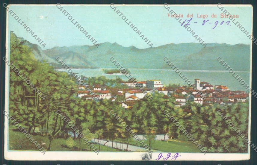 Verbania Stresa cartolina ZQ5473 – fronte
