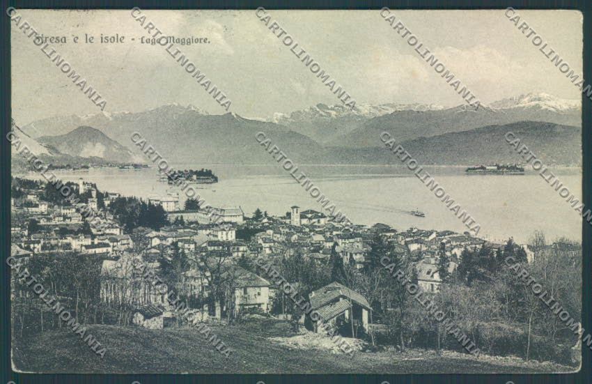 Verbania Stresa cartolina ZQ5476 – fronte