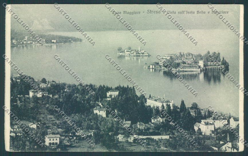Verbania Stresa cartolina ZQ5477 – fronte
