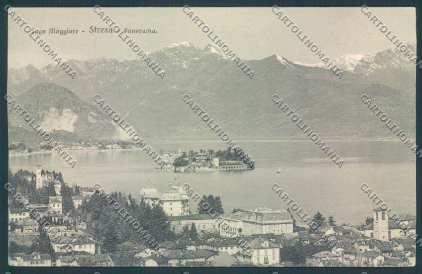 Verbania Stresa cartolina ZQ5479 – fronte