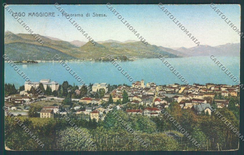 Verbania Stresa cartolina ZQ5480 – fronte