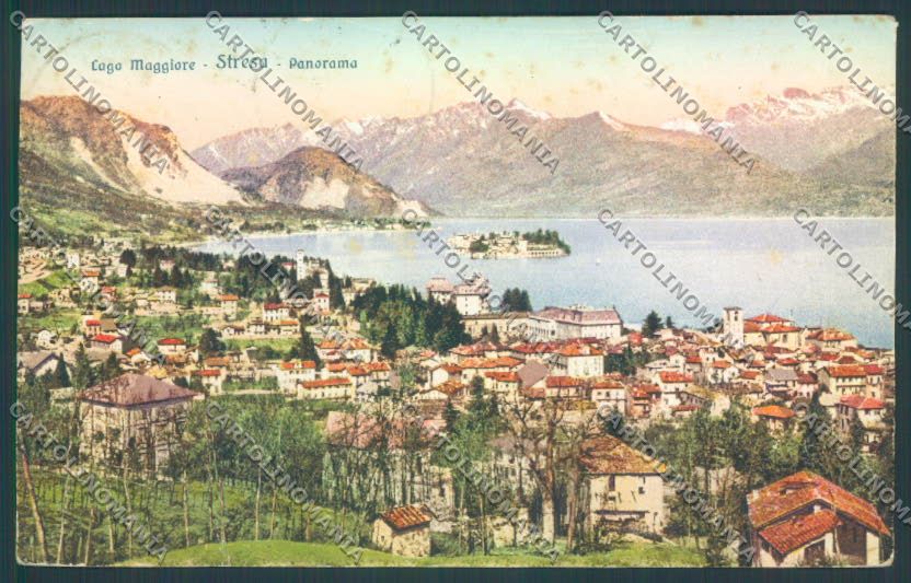 Verbania Stresa cartolina ZQ5481 – fronte
