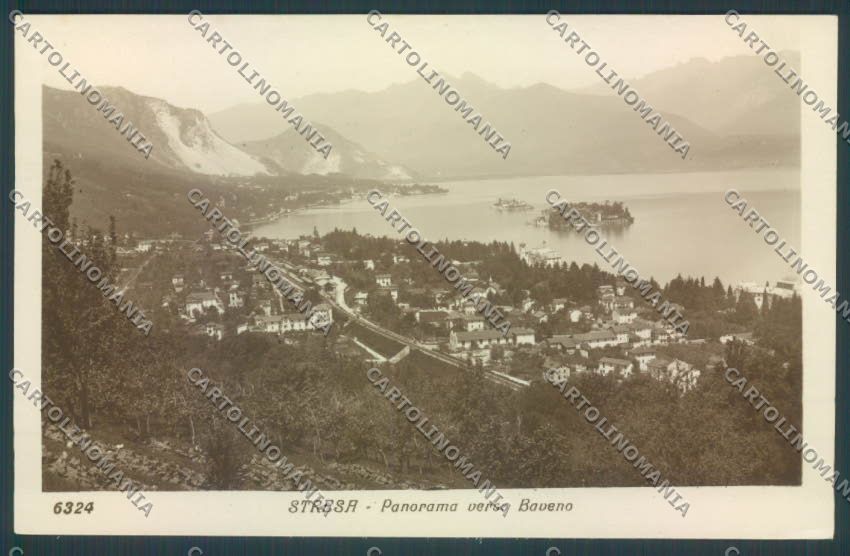 Verbania Stresa Foto cartolina ZQ5485 – fronte