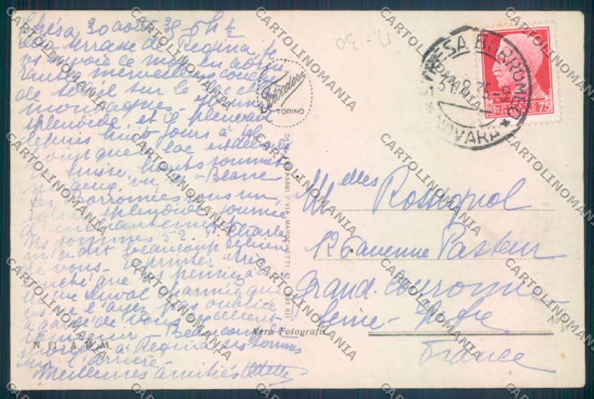 Verbania Stresa Foto cartolina ZQ5488 – retro