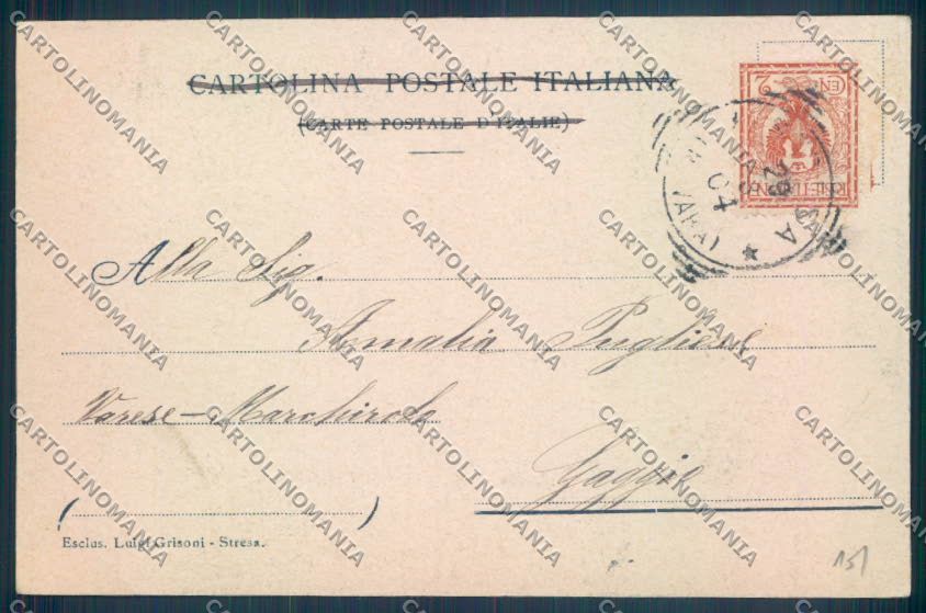 Verbania Stresa Collegio cartolina ZQ5498 – retro