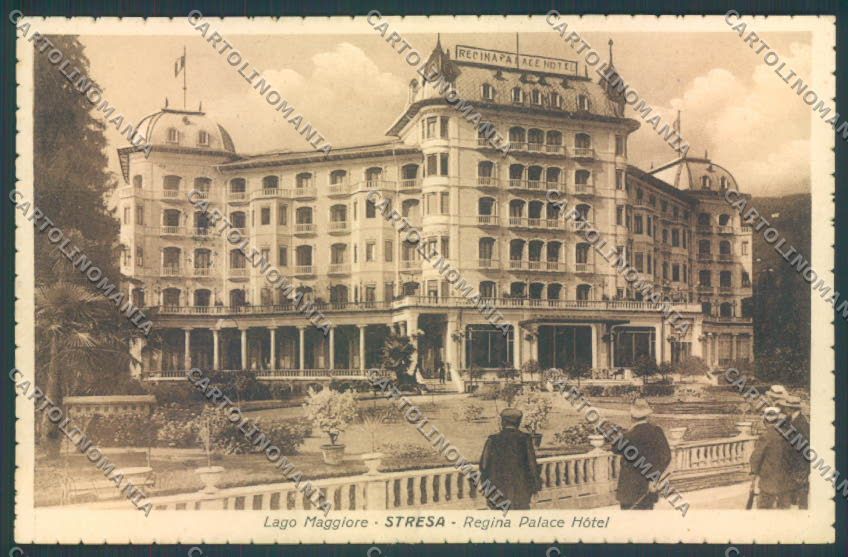 Verbania Stresa cartolina ZQ5507 – fronte