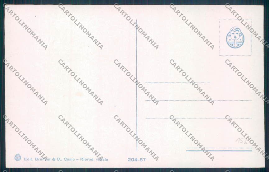 Verbania Stresa Barca cartolina ZQ5508 – retro