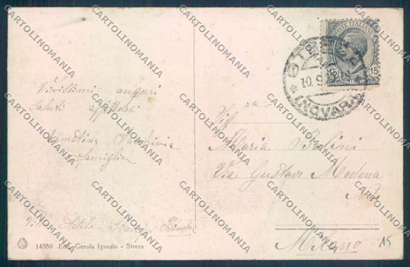 Verbania Stresa cartolina ZQ5512 – retro