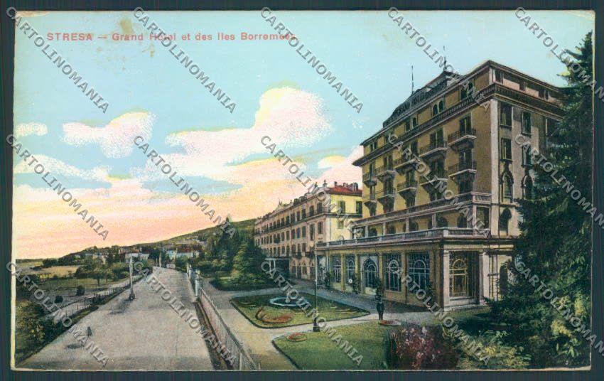Verbania Stresa cartolina ZQ5513 – fronte