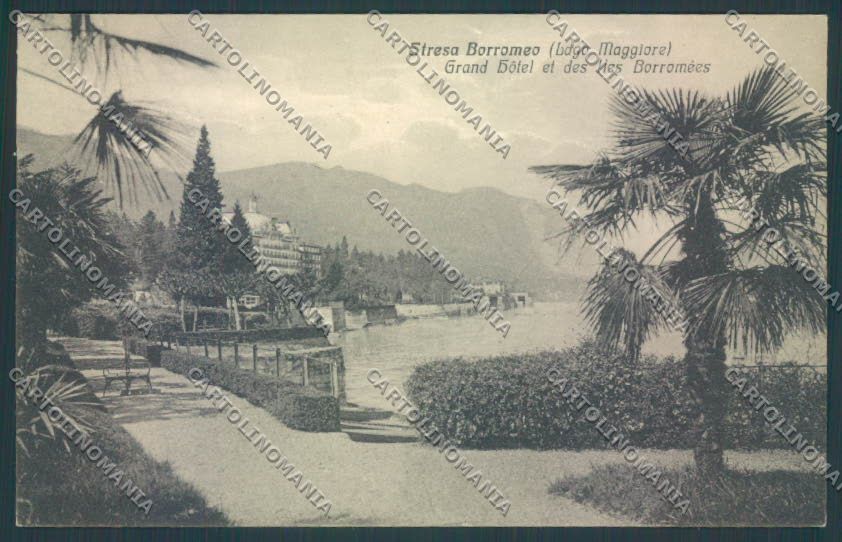 Verbania Stresa cartolina ZQ5514 – fronte