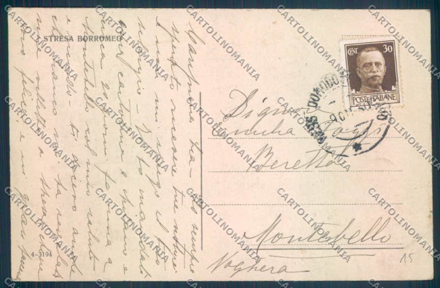 Verbania Stresa cartolina ZQ5517 – retro