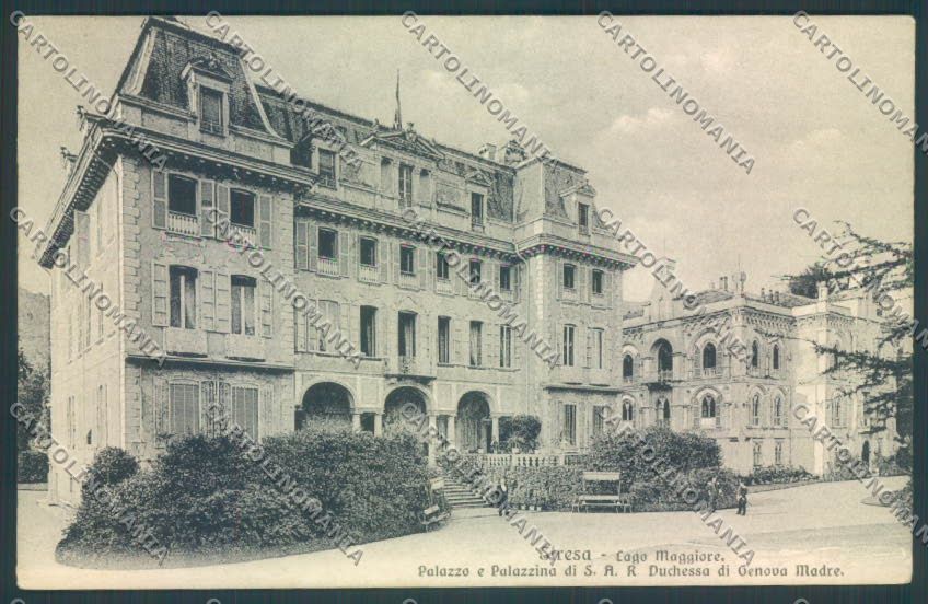 Verbania Stresa cartolina ZQ5521 – fronte