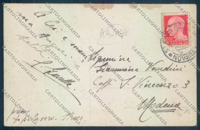 Verbania Stresa ABRASA cartolina ZQ5522 – retro