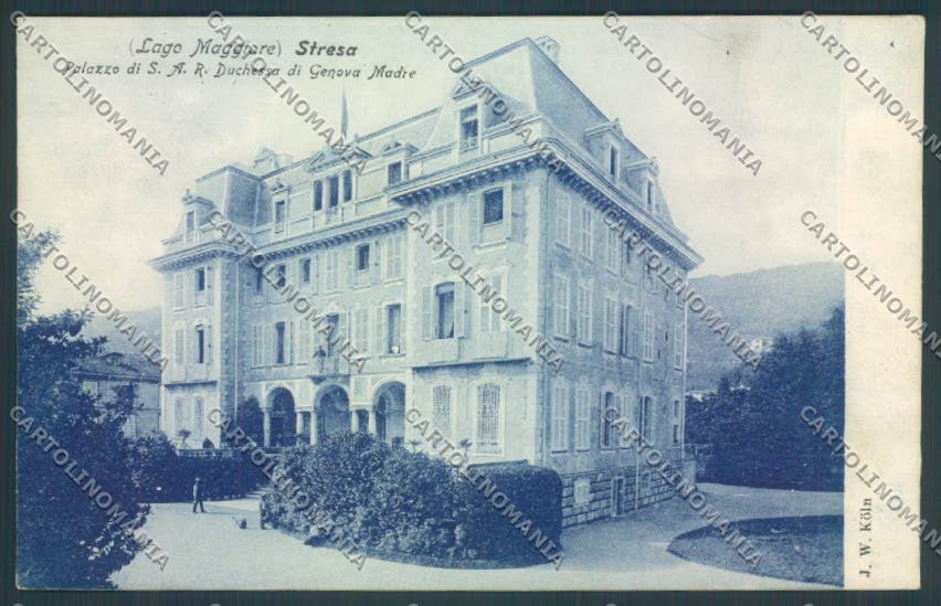 Verbania Stresa cartolina ZQ5526 – fronte