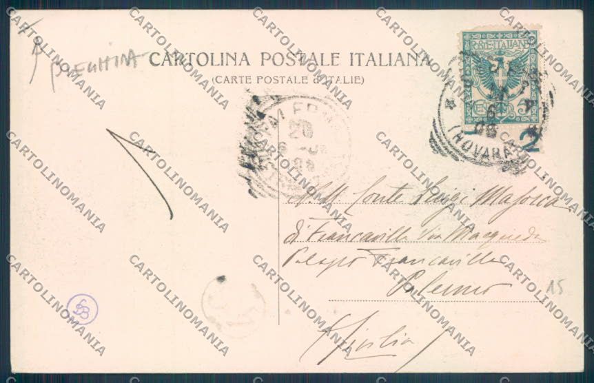 Verbania Stresa PIEGHINA cartolina ZQ5532 – retro