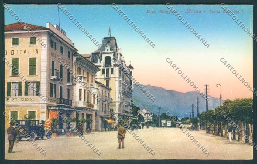 Verbania Stresa cartolina ZQ5535 – fronte