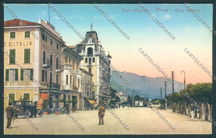 Verbania Stresa cartolina ZQ5537 – fronte