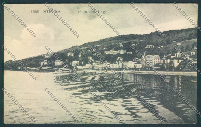 Verbania Stresa cartolina ZQ5538 – fronte