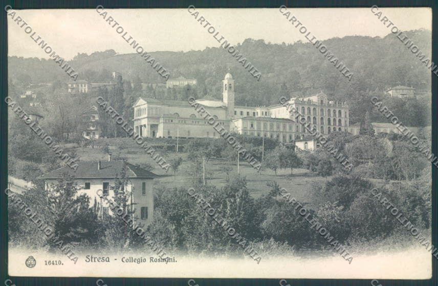 Verbania Stresa Collegio cartolina ZQ5540 – fronte