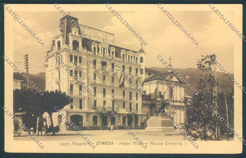 Verbania Stresa cartolina ZQ5541 – fronte