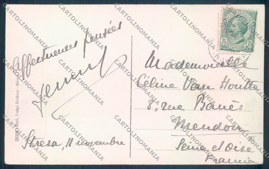 Verbania Stresa cartolina ZQ5542 – retro