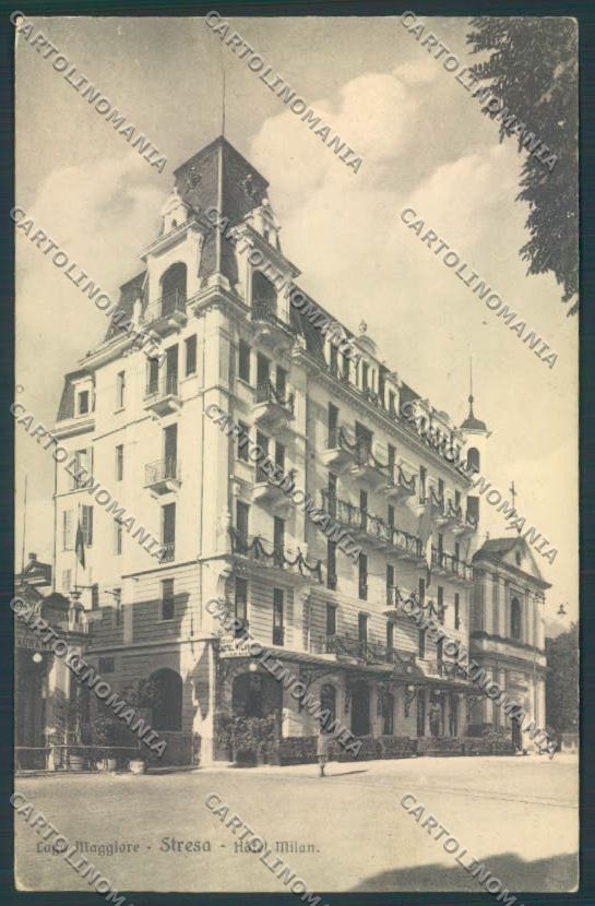 Verbania Stresa cartolina ZQ5544 – fronte